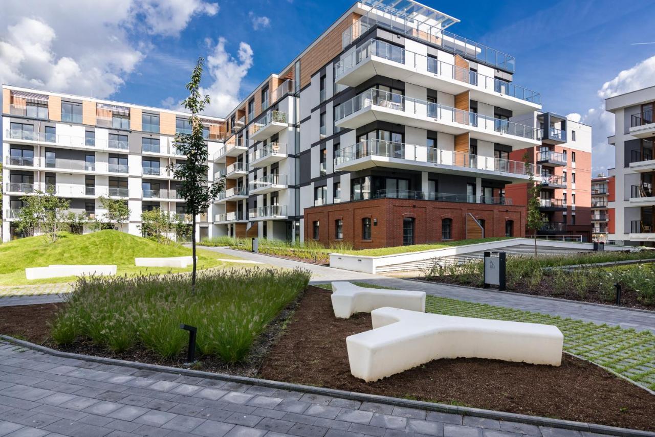 Neartopl Rakowicka Apartments Parking Krakov Exteriér fotografie